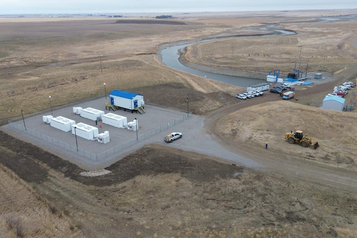 Commercial and Industrial Electrical Instrumentation drone view facility